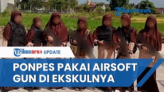 Heboh Santriwati di Magetan Tenteng Airsoft Gun saat MPLS, Polisi Bergerak Beri Peringatan