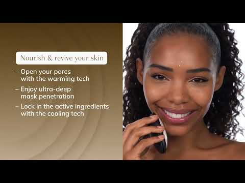 Ультразвуковая маска тепло и холод GESKE Sonic Warm&Cool Mask 9в1 turquoise