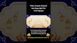 Download lagu Video Ucapan Selamat Merayakan Hari Raya Idul Fitri | GreenScreen Beduk | Free Download mp3