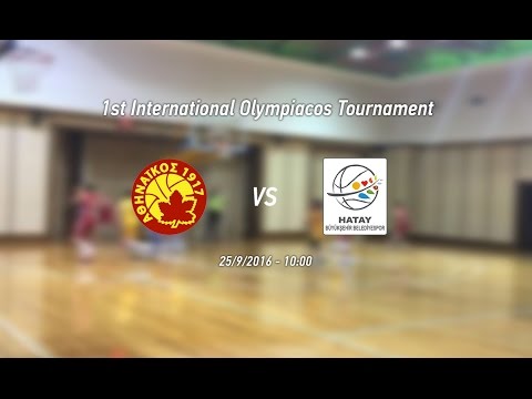 Athinaikos BC - Hatay BB (1st International Olympiacos Tournament, 25/9/2016)