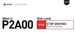dtc p2a00 interpretation
