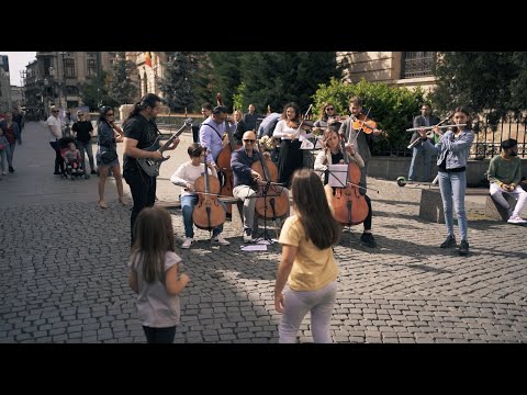 Flash mob Orchestra Simfonica Bucuresti, Ziua Europei / Europe Day 2022