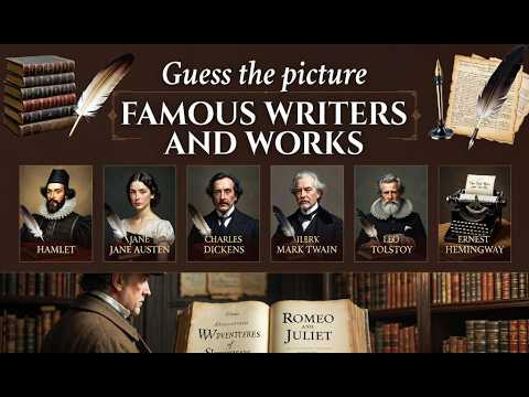 Writers & Books Quiz