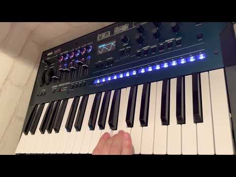 沙羅曼蛇 / Crystal Forever をKORG opsixで弾いてみた
