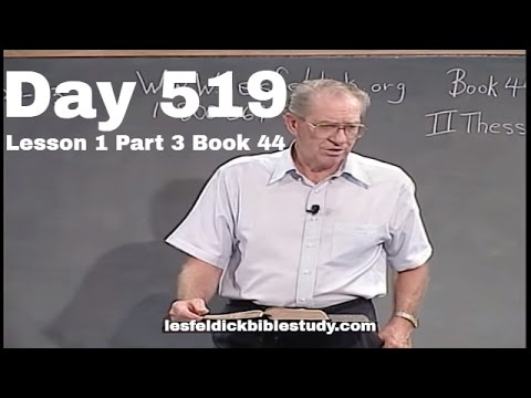 519 - Estudio bíblico de Les Feldick - Lección 1 Parte 3 Libro 44 - ¡La circuncisión fue clavada ...