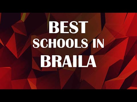 Schools around Braila, Romania