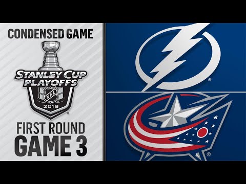 04/14/19 First Round, Gm3: Lightning @ Blue Jackets
