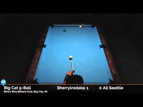 2016-03-26 Big Cat 9-ball: Sherrylrodaka Latterell vs Ali Seattle