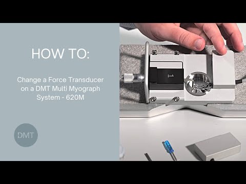 Replace a force transducer on a DMT 620M