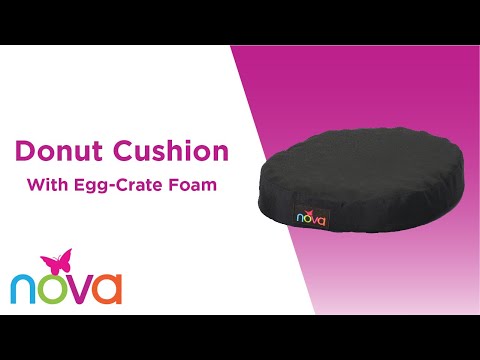 Coccyx Donut Seat Cushion with Convoluted (Egg-Crate) Foam 2670-R