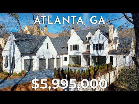 INSIDE ATLANTA OPULENCE: PRESTIGIOUS $5,995,000 BUCKHEAD ESTATE IN EXCLUSIVE TUXEDO PARK | FULL TOUR