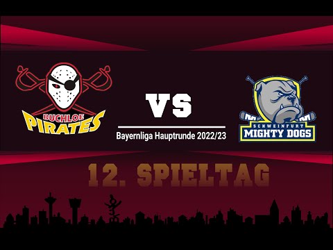 ESV Buchloe Pirates - Mighty Dogs Schweinfurt | Highlights 12. Spieltag | BEV Bayernliga 2022/2023