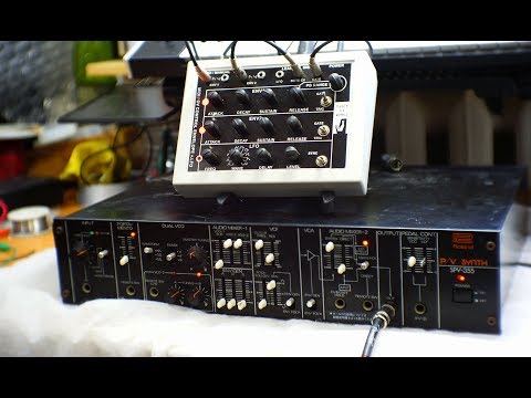 moded Roland SPV-355 and my custom midi/cv controller...2...