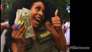 Rico Nasty Glo bottles SLOWED