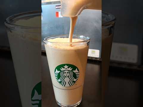 How To Make Espresso Frappuccino 🧋at #starbucks #coffee #drink #viral #shorts