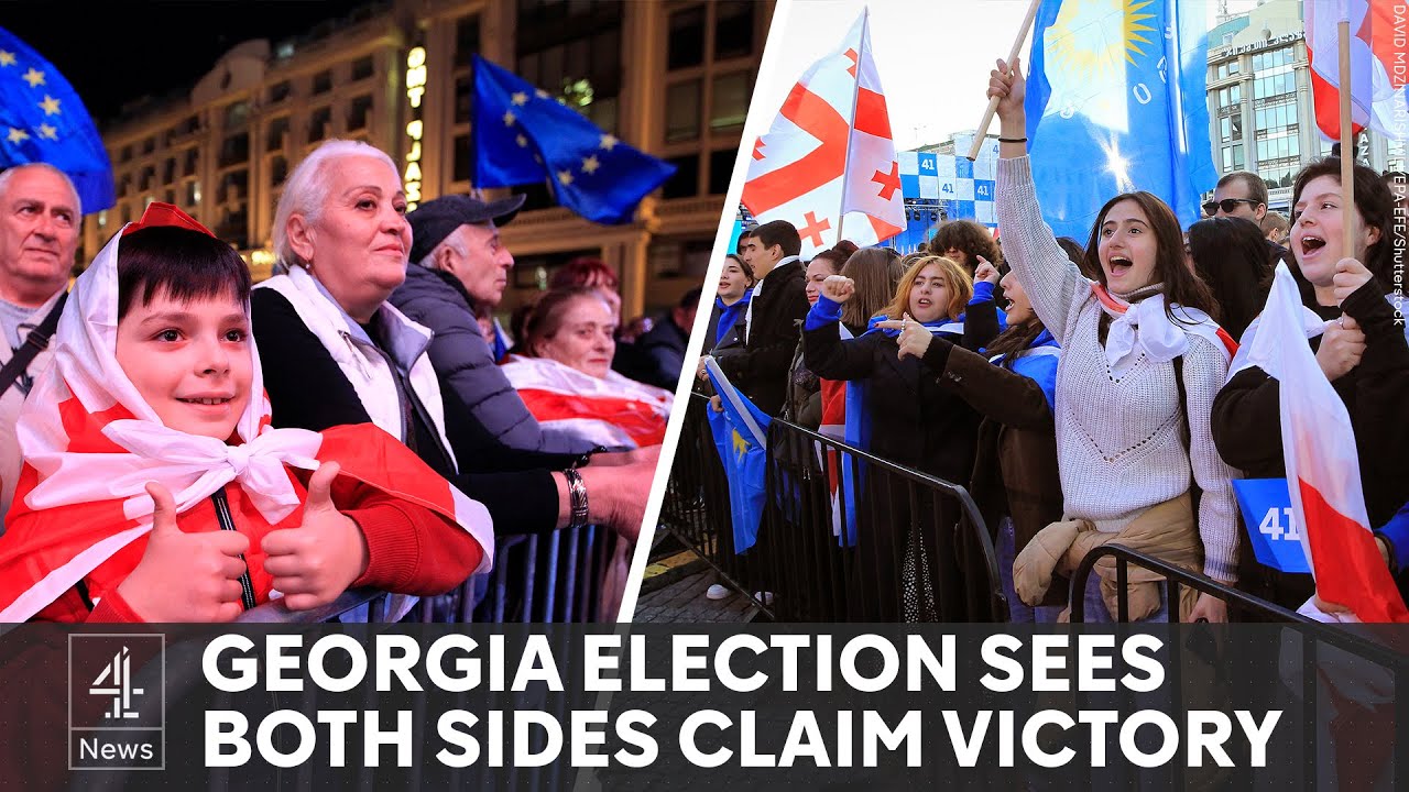 Georgia election: Voters decide on path towards EU or Russia