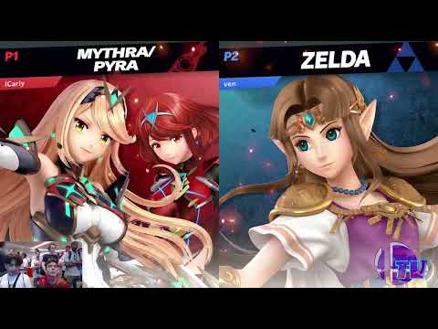 WaveDash 2023 Winners - ven (Zelda) Vs. Across The Shadyverse (PyraMythra) - SSBU Tournament