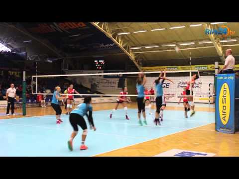 UKS “Szóstka” Mielec – PKCH PWSZ Tarnów 1:3, 27.09.2013: Skrót 2. seta