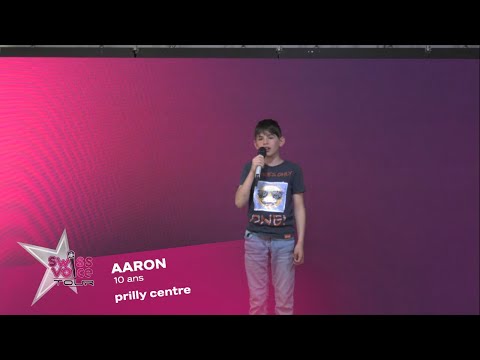 Aaron 10 ans - Swiss Voice Tour 2023, Prilly Centre