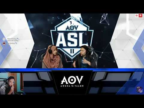 Nobar Relive ASL Season 2 - week #2 - Garena AOV Indonesia Bareng Mgangga