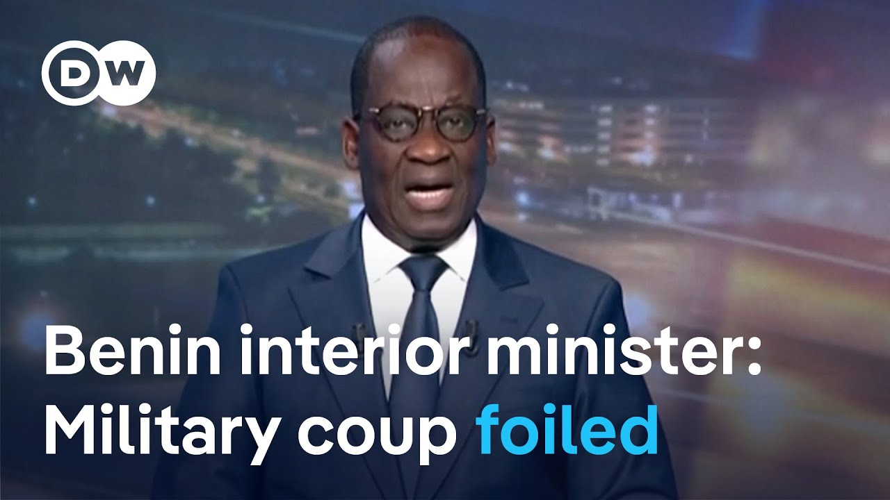 The government in Benin says the armed forces have foiled an attempted coup | DW News