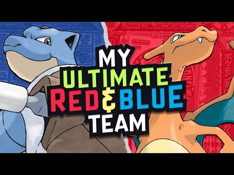 My Ultimate Team for Kanto (Pokémon Red & Blue)