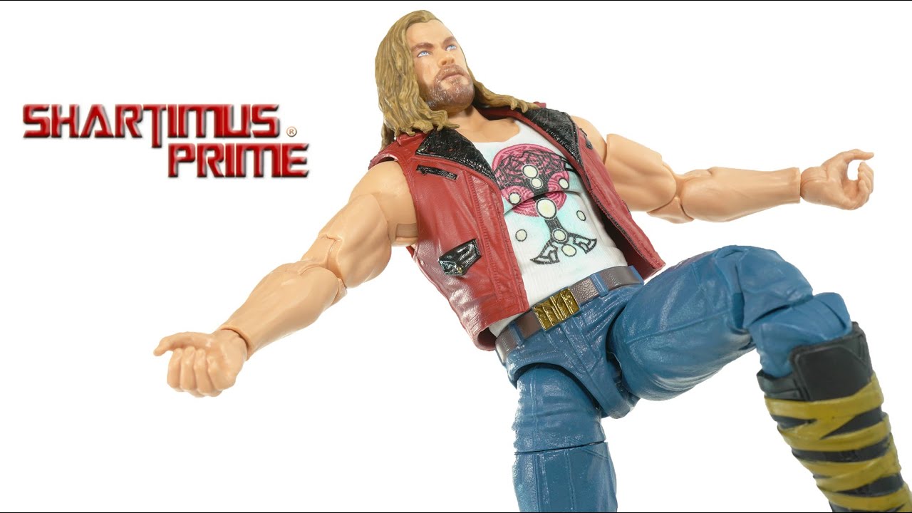 Marvel Legends Ravager Thor Love and Thunder Korg BAF Wave MCU Hasbro Action Figure Review