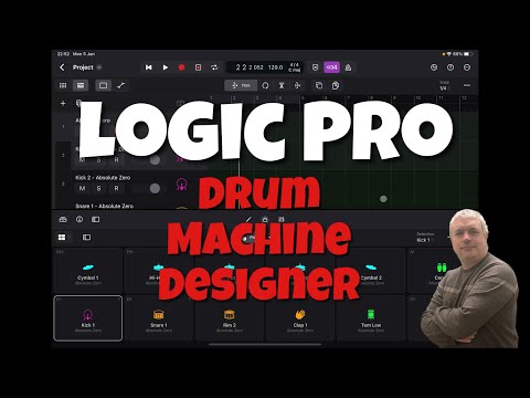Apple Logic Pro for iPad - Tutorial 15: Drum Machine Designer