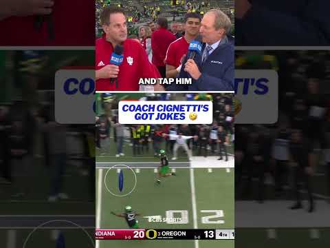 Gotta love Curt Cignetti 💯