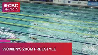 Women's 200m freestyle final | 2026 Speedo Canadian Open | #CBCSports
