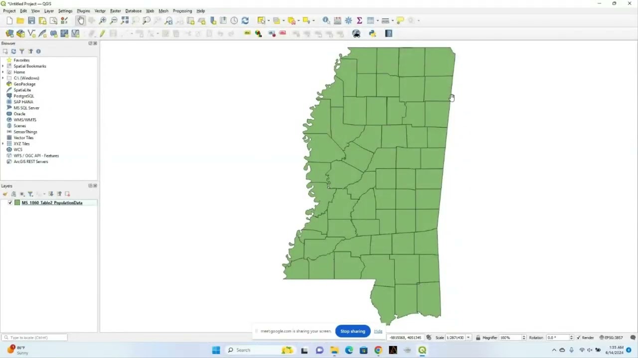 QGIS - Interface Overview