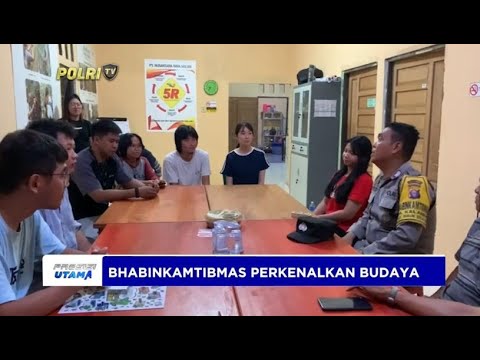 BHABINKAMTIBMAS POLRES BARITO SELATAN PERKENALKAN BUDAYA