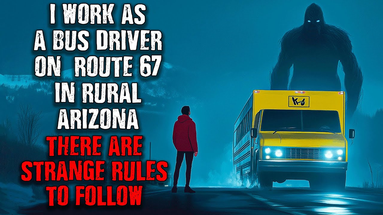 "I work as a Bus Driver In Rural Arizona...There are Strange RULES TO FOLLOW!" Creepypasta