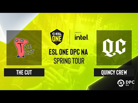 Dota2 - Quincy Crew vs The Cut - Game 2 - ESL One DPC NA Spring