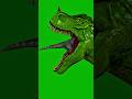 Black T Rex Vs Green T Rex Animation Shorts Dinosaurs
