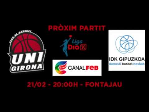 Partit anada IDK Gipuzkoa vs Spar Citylift Girona 17/18