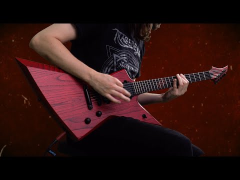 Електрогітара Solar Guitars E2.6ROP+ BLOOD RED MATTE OPEN PORE