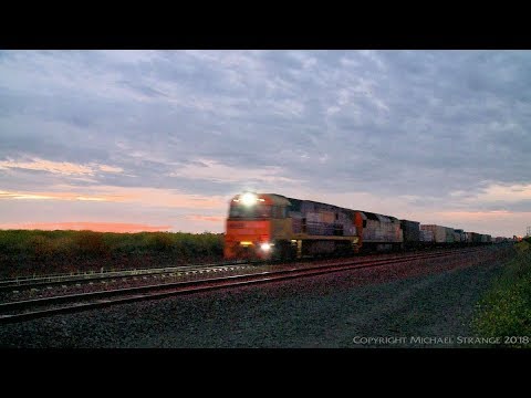 Pacific National 1PM6 Container Freight - PoathTV Australian Trains & Railways