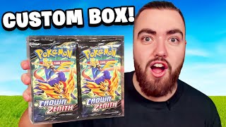 I Opened a 1 of 1 Crown Zenith Booster Box!