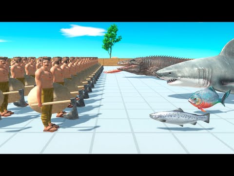 100 Gauls vs Every Faction - Animal Revolt Battle Simulator