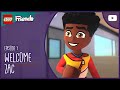 ZAC'S FIRST DAY AT HEARTLAKE 👋🙋 | S1E1 |  #FullEpisode | LEGO Friends The Next Chapter