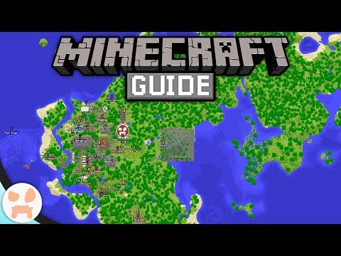 How To Make A GIANT MAP WALL! | The Minecraft Guide Episode 92