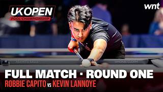Robbie Capito vs Kevin Lannoye | Round One | 2025 UK Open Pool Championship