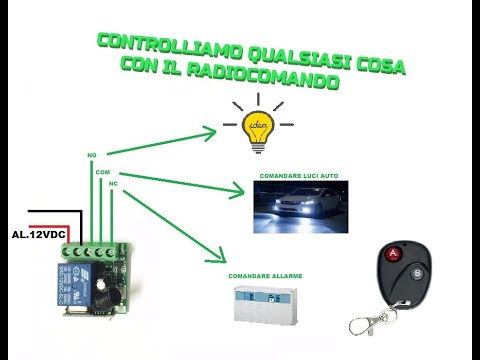 433 MHZ WIRELESS PUSH BUTTON SWITCH (CONNECTION AND CONFIGURATION)