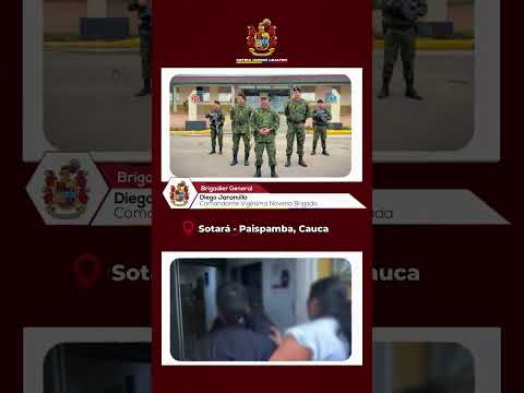 En el Cauca, Ejército rescató a conductor y recuperó vehículo cargado con café de exportación