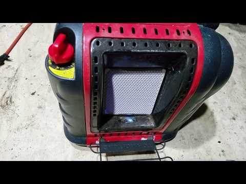 MR. HEATER PORTABLE BUDDY PILOT WON'T STAY LIT EASY FIX