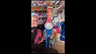 Custom Wall Watch (Lore Olympus) 💙🩷