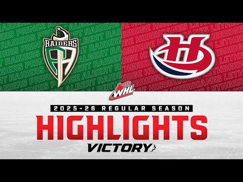 Prince Albert Raiders at Lethbridge Hurricanes 11/05 | WHL Highlights 2025-26