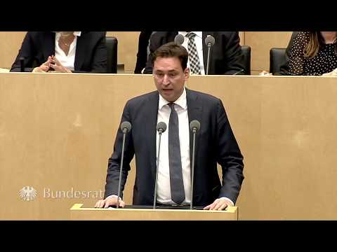 Staatsminister Georg Eisenreich im Bundesrat am 8. November 2019 - Bayern