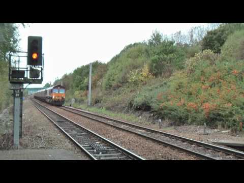 66164 on 6Z59, 09:16, Liverpool Bulk Terminal - Ironbridge Power Station